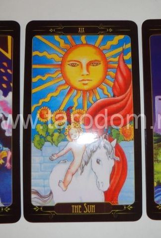 Radiant Black Rider-Waite Tarot - Темное Радужное Таро Райдера-Уэйта