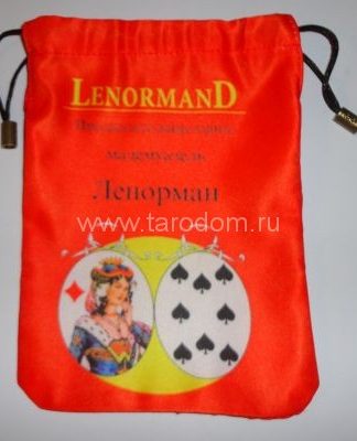 Мешочек для Оракула Ленорман Голубая сова