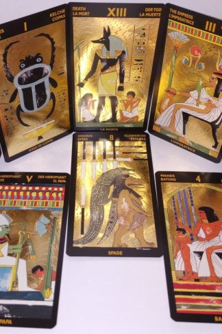 Золотое Таро Нефертари — Nefertari’s Tarot