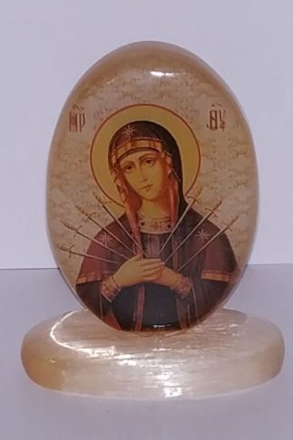 Икона Семистрельная, селенит