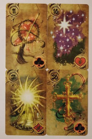 Ленорман Золотая Сова оракул - Lenormand Gold Owl oracle