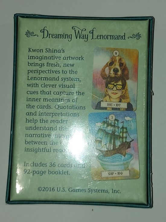 Таро Dreaming Way Lenormand - Ленорман Путь сновидений US GAMES, ОРИГИНАЛ! — изображение 2