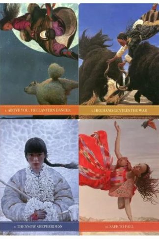 Карты Таро Оракул Дикого Куан Инь - Wild Kuan Yin Oracle, 44 карты + книга