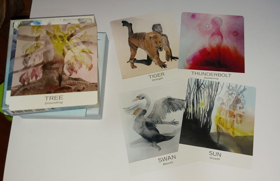 Nature & Soul Yoga Wisdom Cards (Мудрость йоги природы и души), US Games 40 карт