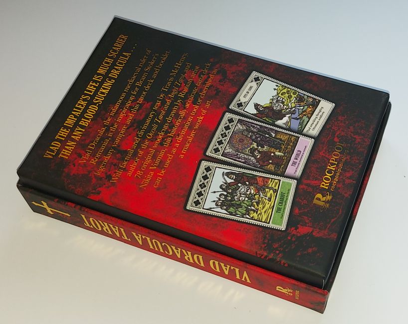 Vlad Dracula Tarot - Таро Влада Дракулы. ОРИГИНАЛ! Золотой срез — изображение 6