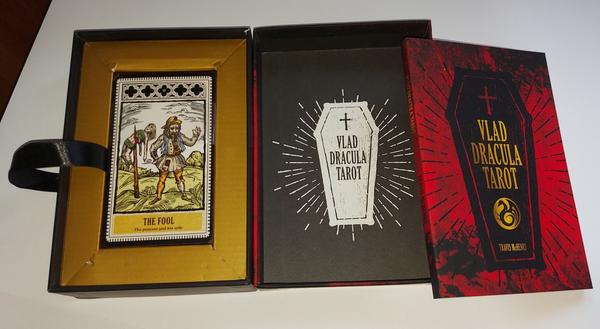 Vlad Dracula Tarot - Таро Влада Дракулы. ОРИГИНАЛ! Золотой срез — изображение 5