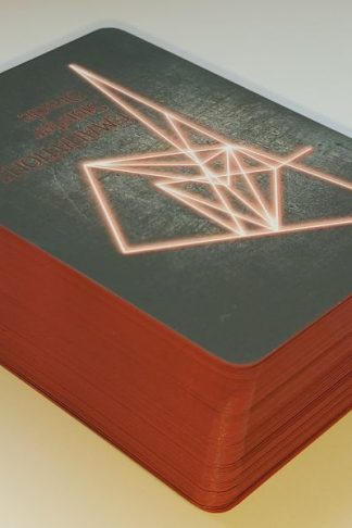 Синистер Зловещее Таро, Sinister tarot (ONA) / Emanations 65 + 20 карт. Красный обрез