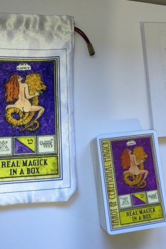 Набор: Таро Церемониальной Магии, брошюра и мешочек - Tarot of Ceremonial Magick