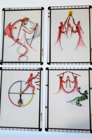 Прозрачное транспарентное (transparent) таро, The Transparent Tarot Эмили Кардинг