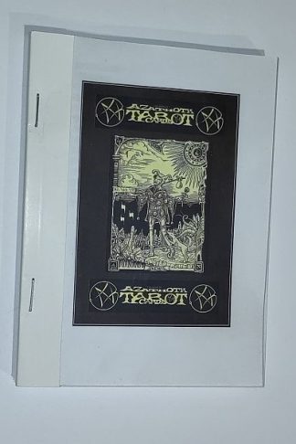Книга-брошюра к картам таро Книга Азатота (Azathoth Tarot).120 страниц, русский язык