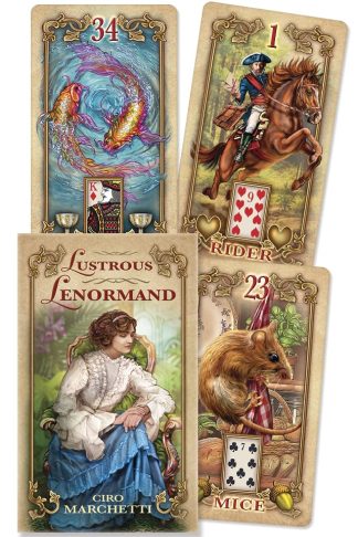 Оракул Блестящий Ленорман, Lustrous Lenormand, Ciro Marchetti 44+3.