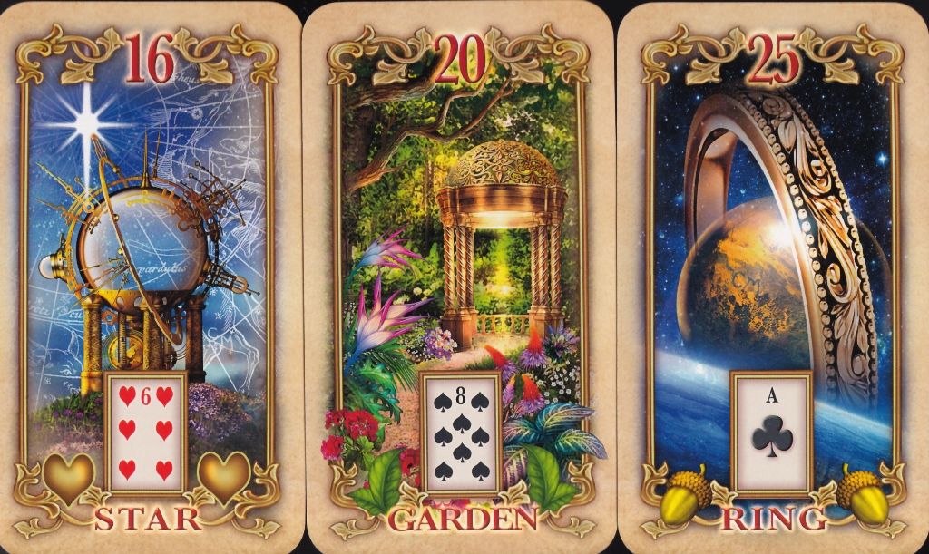 Оракул Блестящий Ленорман, Lustrous Lenormand, Ciro Marchetti 44+3. — изображение 3
