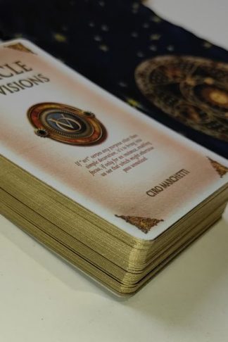 Oracle of Visions, Оракул Видений Чиро Маркетти. Карты+мешочек, золоч.срез