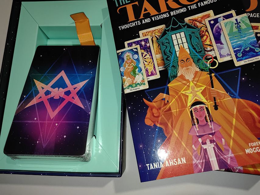Таро Алистера Кроули Таро Тота, Таня Ахсан (Tania Ahsan). Подарочный набор. — изображение 3